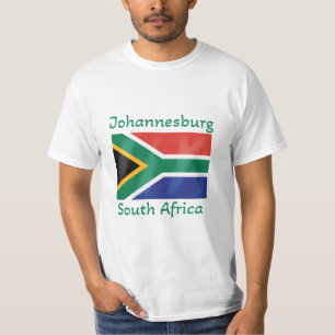 Johannesburg South Africa Flag T-Shirt