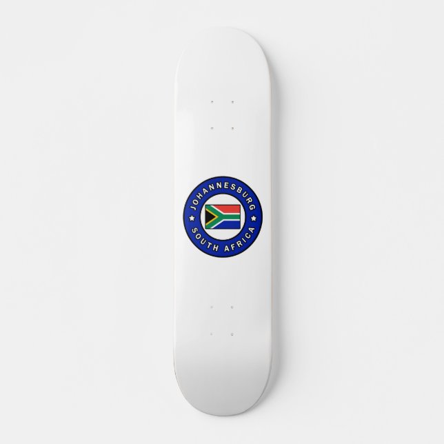 Johannesburg South Africa Skateboard (Front)