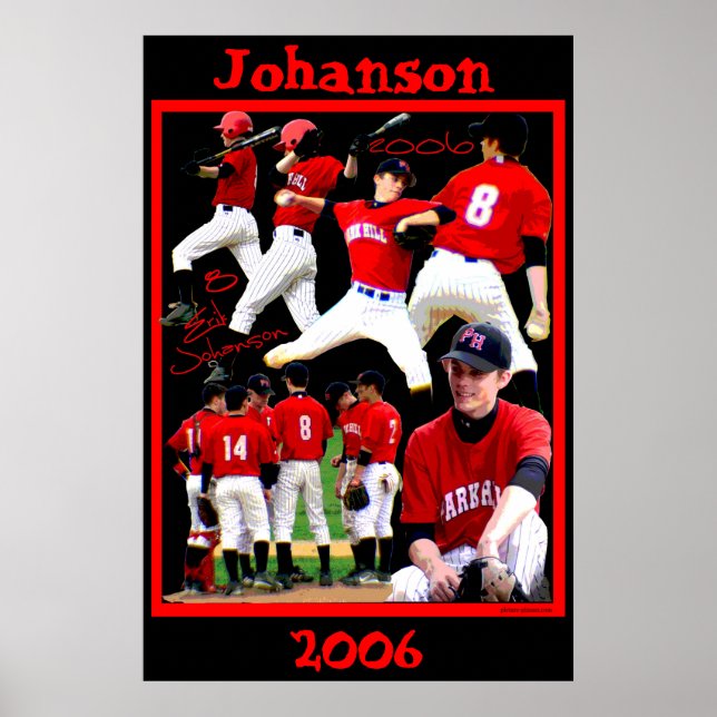 Johanson Freshman Baseball Poster (Front)