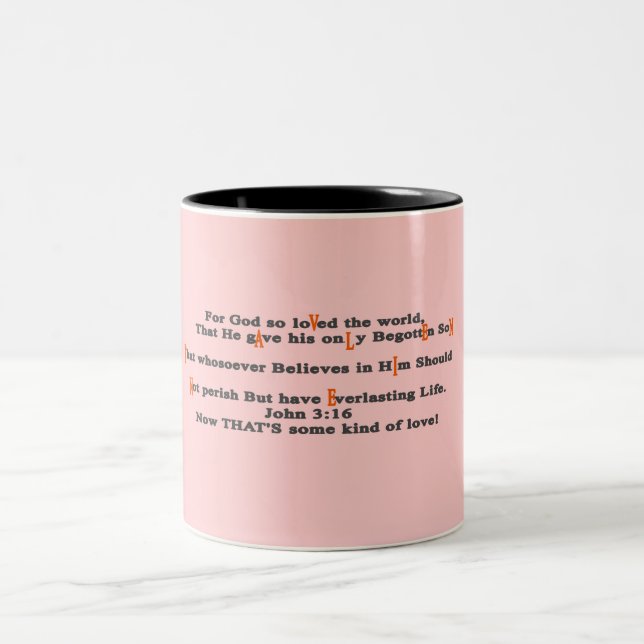 John316 Two-Tone Coffee Mug (Center)