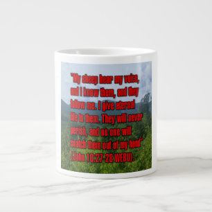 John 10:27–28 WEBU Mug