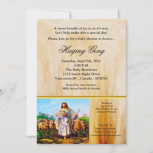 John 10:7-21 I Am the Good Shepherd Invitation (Front)