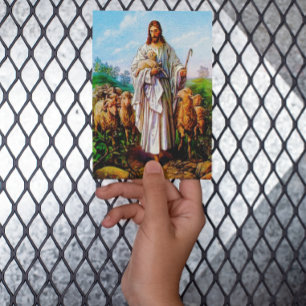 John 10:7-21 I Am the Good Shepherd postcard