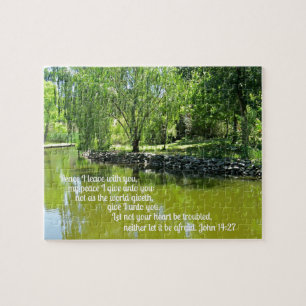 John 14:27 Peace I leave with you... Jigsaw Puzzle