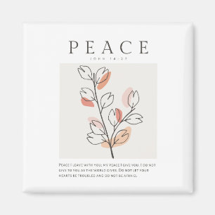 John 14:27 Peace I leave with you Magnet