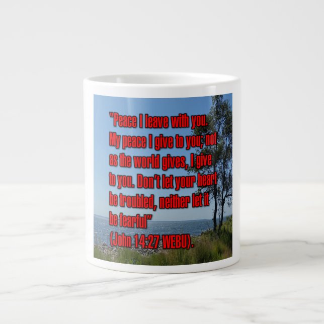 John 14:27 WEBU Mug (Front)