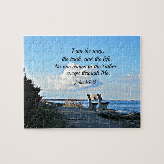 John 14:6 I am the way Jigsaw Puzzle (Horizontal)