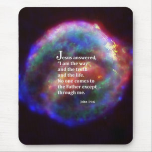 John 14:6 mouse pad