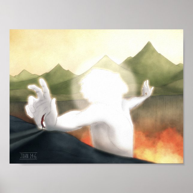 John 14:6 poster (Front)