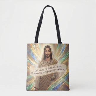 John 14:6 tote bag