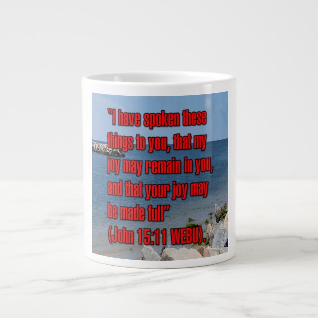 John 15:11 WEBU Mug (Front)