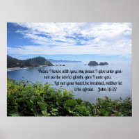 John 15:27 Peace I leave with you, my peace I give