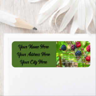 John 15:5 return address label