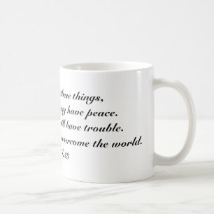 John 16:33 coffee mug