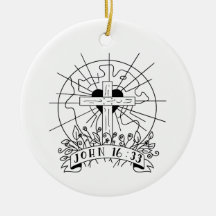 John 16:33 ornament