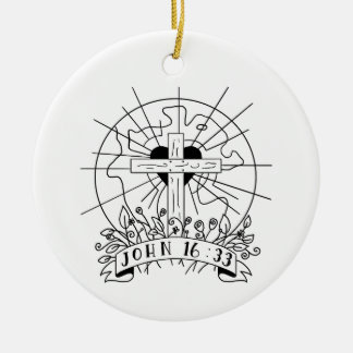 John 16:33 ornament