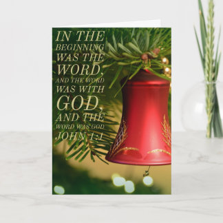 John 1:1 Christmas Card
