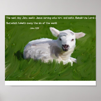 John 1:29 poster