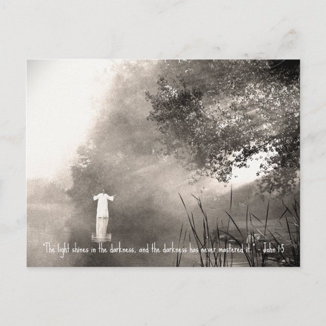 JOHN 1:5 Postcard (Front)