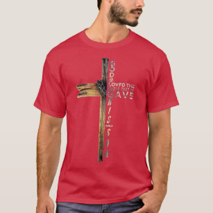 John 316 Christian Cross Bible  T-Shirt