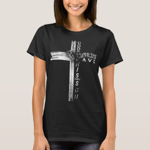 John 316 Christian Cross Bible Vintage T-Shirt