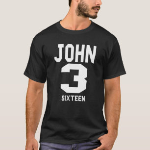 John 316 Christian Evangelism Religious Faith T-Shirt