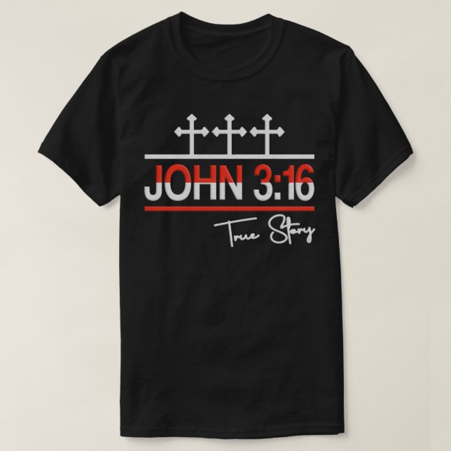 John 316 True Story Christian Pullover  (Design Front)