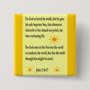 John 3:16-17 button