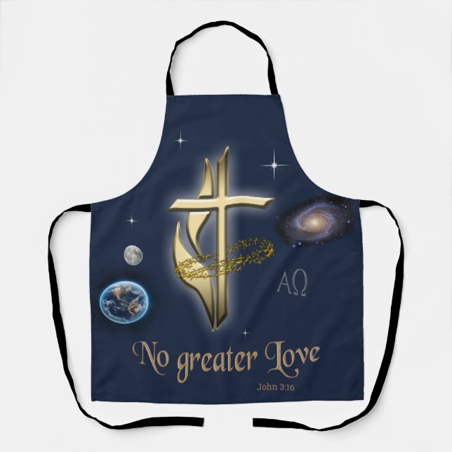 John 3:16 apron (Front)