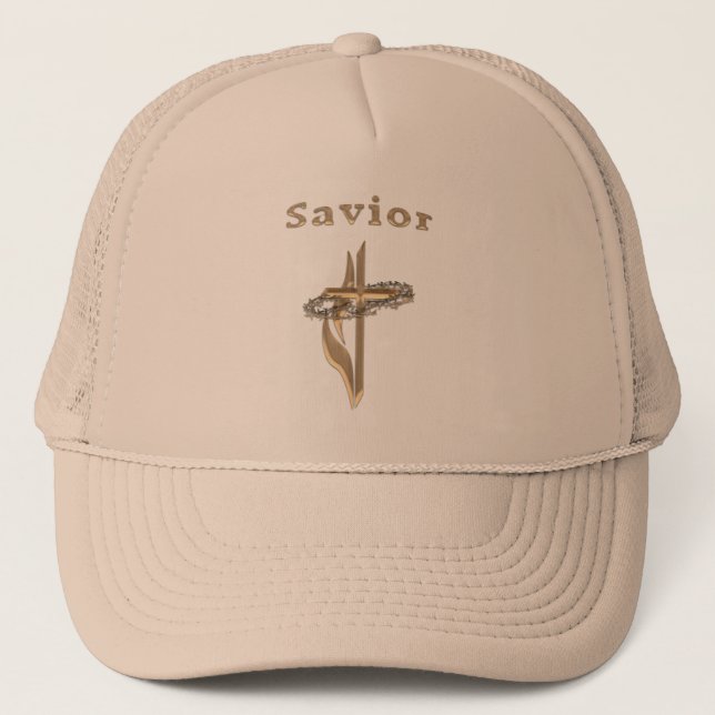 John 3:16 Bible verse Trucker Hat (Front)