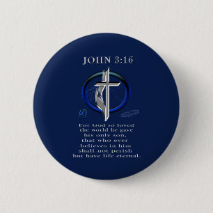 John 3:16 Buttons
