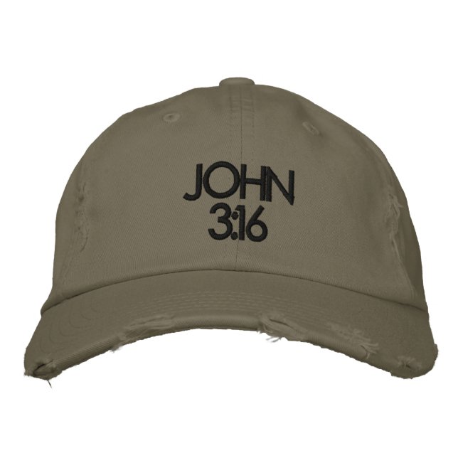 JOHN 3:16 CAP (Front)