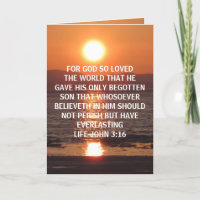 JOHN 3 16
