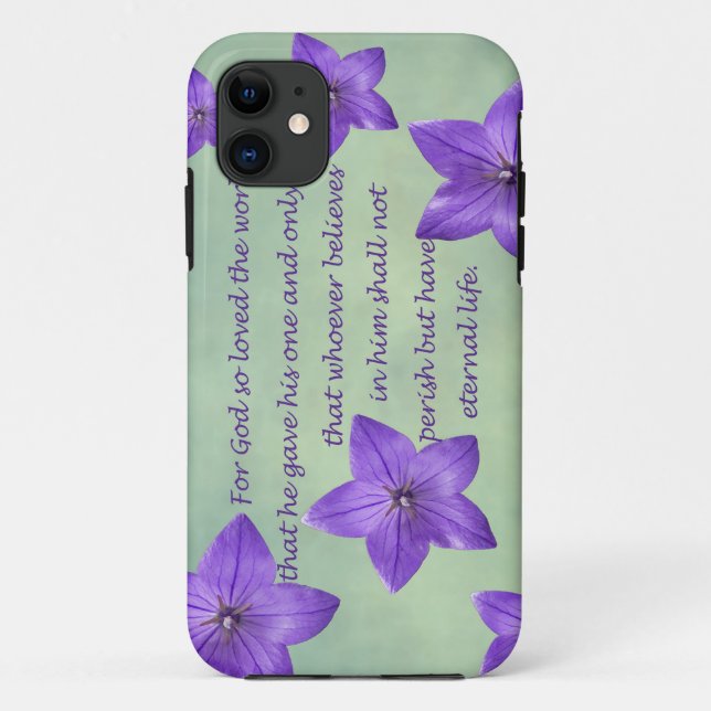 John 3:16 Case-Mate iPhone case (Back)