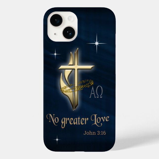 John 3:16 Case-Mate iPhone case (Back)