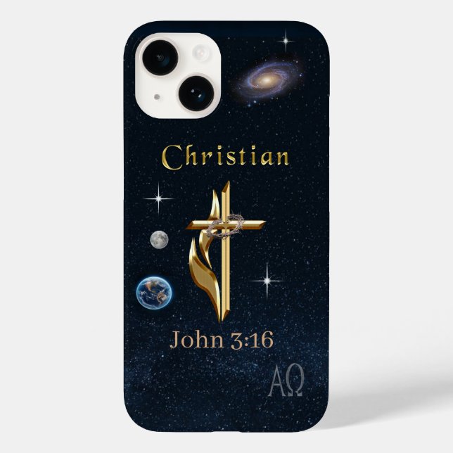 John 3:16 Case-Mate iPhone case (Back)