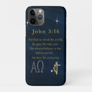 John 3:16 iPhone 11 pro case