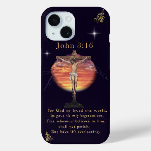 John 3:16 iPhone 15 case