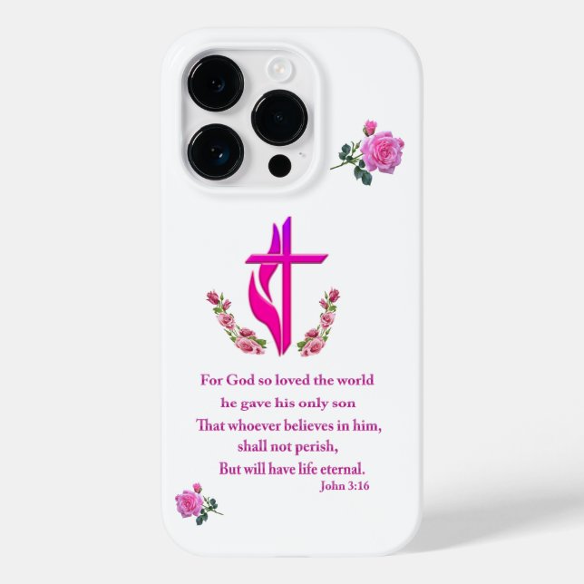 John 3:16 Case-Mate iPhone case (Back)