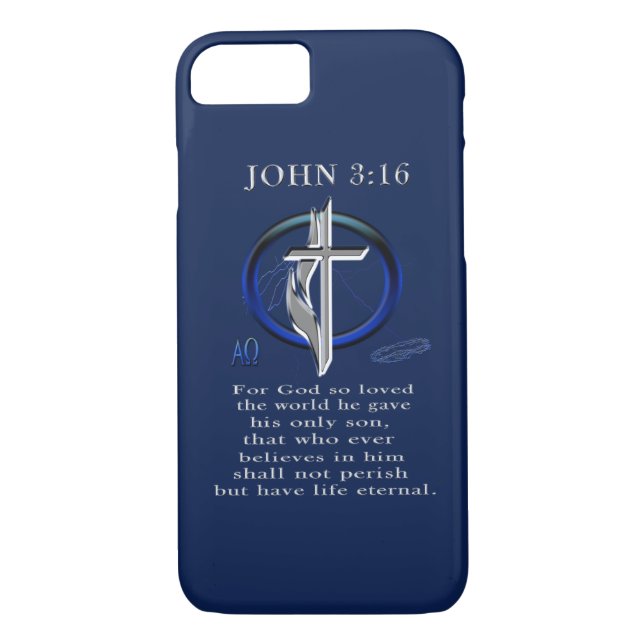 John 3:16 Case-Mate iPhone case (Back)