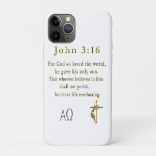 John 3:16 iPhone 11 pro case
