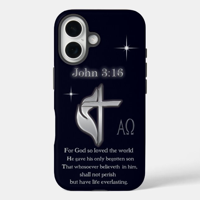 John 3:16 Case-Mate iPhone case (Back)