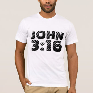 JOHN 3:16 CHRISTIAN T-SHIRTS