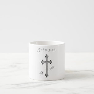 John 3:16 clothing espresso cup