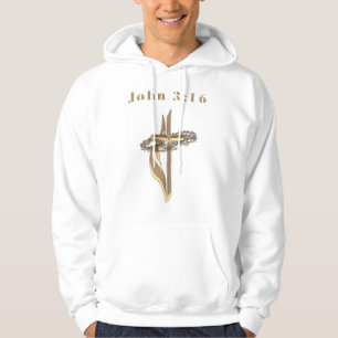 John 3:16 clothing hoodie