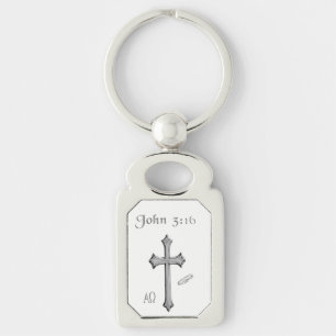 John 3:16 clothing key ring