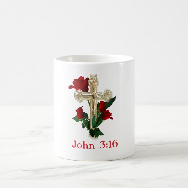 John 3:16 coffee mug (Center)