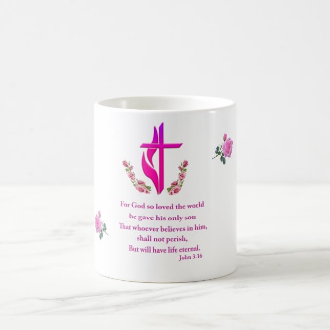 John 3:16 coffee mug (Center)