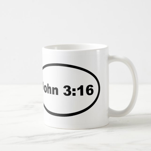 John 3:16 coffee mug (Right)