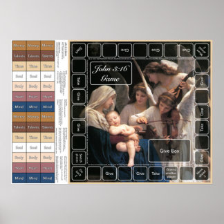 John 3:16 Game Poster